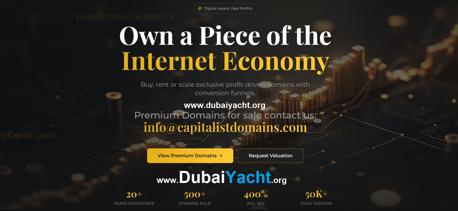 DubaiYacht.org - luxury yacht and marina experiences brand domain in Dubai